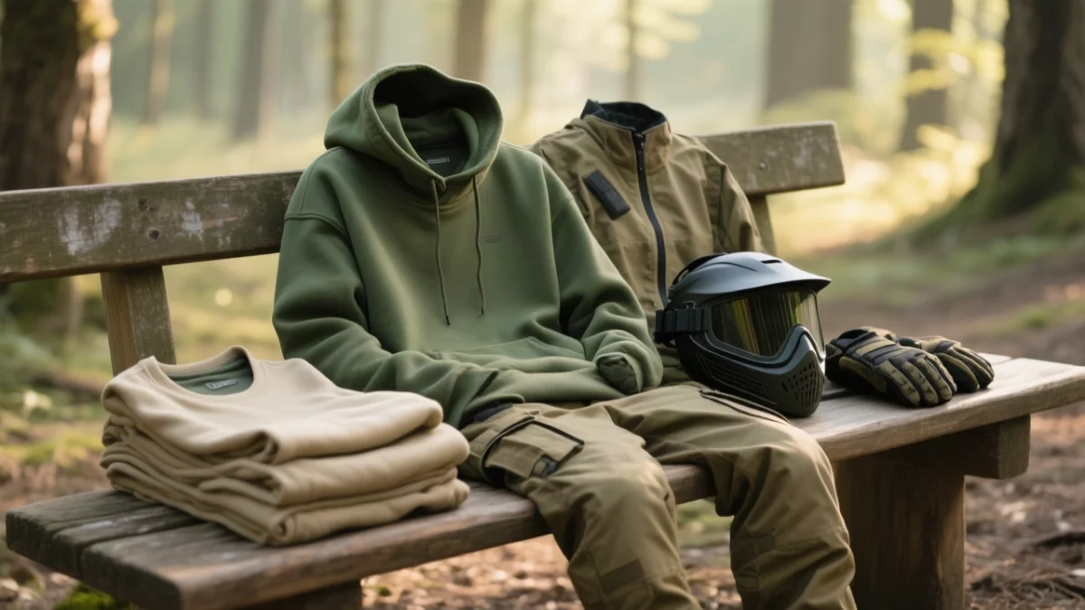 Jak się ubrać na paintball warstwowo